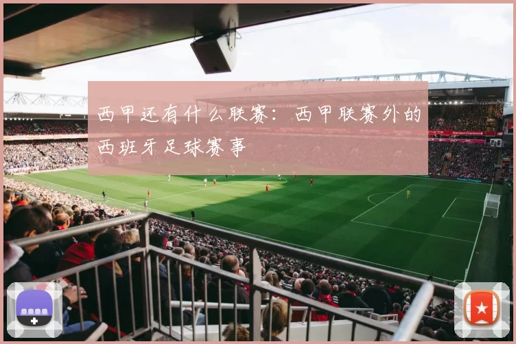 西甲还有什么联赛：西甲联赛外的西班牙足球赛事