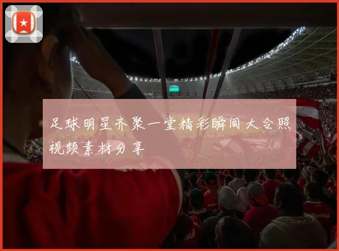 足球明星齐聚一堂精彩瞬间大合照视频素材分享